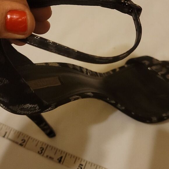 Schutz metallic leopard print heels size 9.5 - Picture 7 of 9